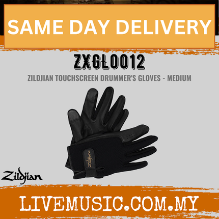 Zildjian ZXGL0012 Touchscreen Drummer Glove Medium (ZXGL0012)