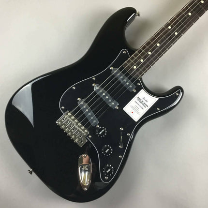 Fender Japan Traditional II 70s Stratocaster Electric Guitar, Rosewood Fretboard - Black