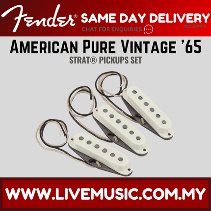 Fender American Vintage 65 Stratocaster Pickups, Set of 3