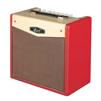 Cort CM30R-DR 30-Watt Electric Guitar Amplifier - Dark Red ( CM30R / CM30RDR )