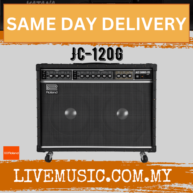 Roland JC-120G - Jazz Chorus 120 Watt Stereo Combo Amplifier (JC120G / JC-120 / JC120)