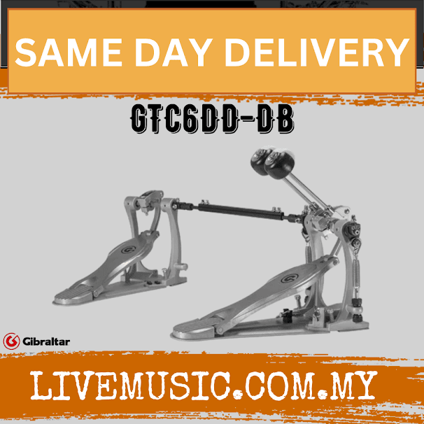 Gibraltar GTC6DD-DB Tour Class Direct Drive Double Bass Drum Pedal