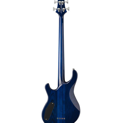 PRS SE Kingfisher Bass Guitar with Bag - Faded Blue Wraparound Burst