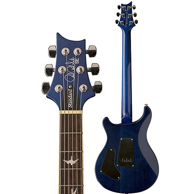PRS SE Standard 24 Electric Guitar with Bag - Translucent Blue (SE-24/SE24)