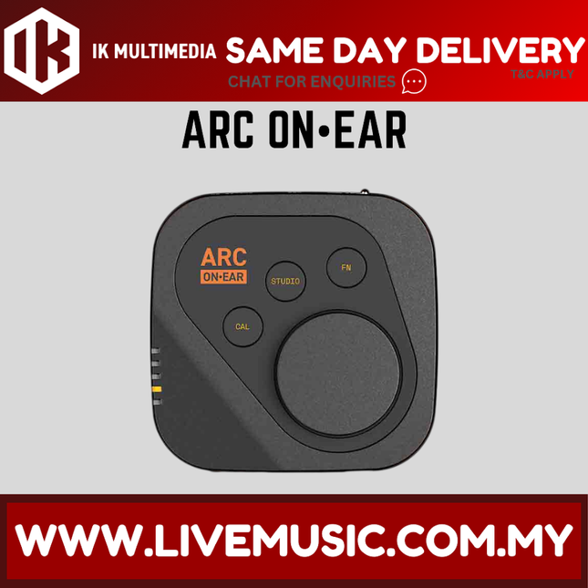 IK Multimedia ARC ON EAR Headphone Amp