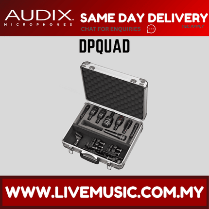 Audix DP Quad 4-Piece Drum Microphone Package ( DP-Quad / DPQuad )