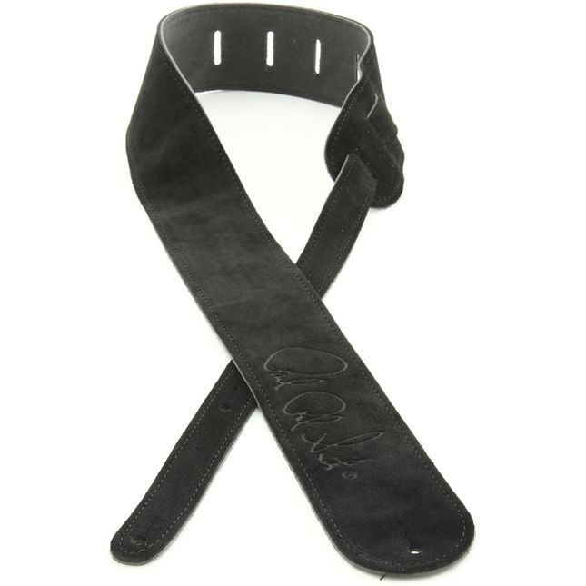 PRS Embossed Signature Suede Guitar Strap - Black