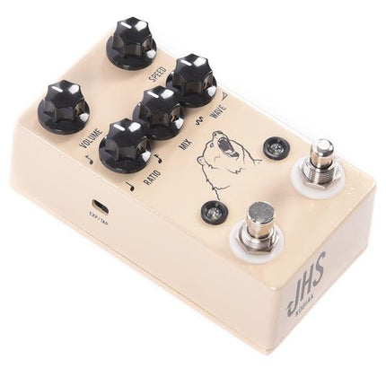 JHS Kodiak Analog Tremolo Guitar Effects Pedal with Tap Tempo