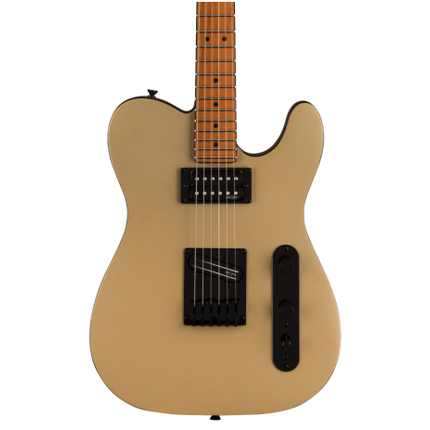 Squier Contemporary Telecaster Electric Guitar, Roasted Maple Fretboard - Shoreline Gold