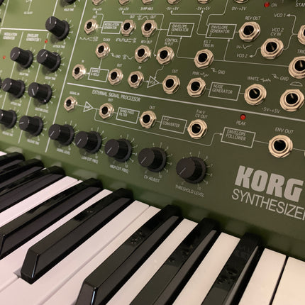 Korg MS-20 FS Full-size MS-20 Synthesizer - Green (MS20FS/MS20)