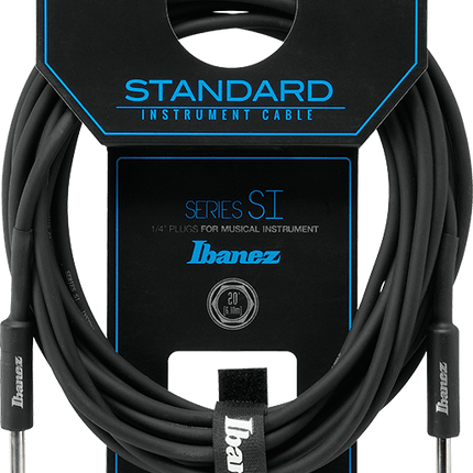 Ibanez SI20 PVC Shielded Guitar Cable Straight-Straight, 20 feet (SI-20 / SI 20)