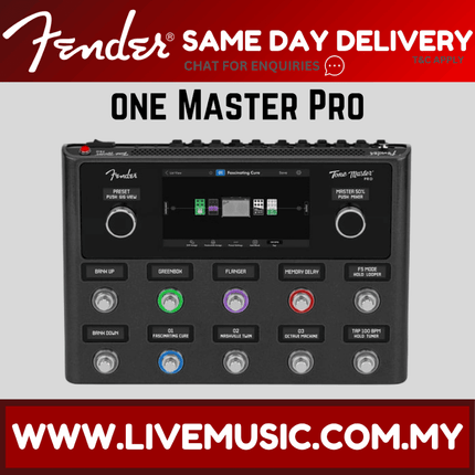 Fender Tone Master Pro Multi-effects Guitar Processor