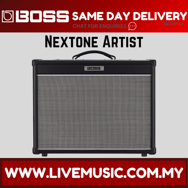Boss Nextone Artist - 80 watt, 1x12" Combo Guitar Amplifier, Power Cord Included