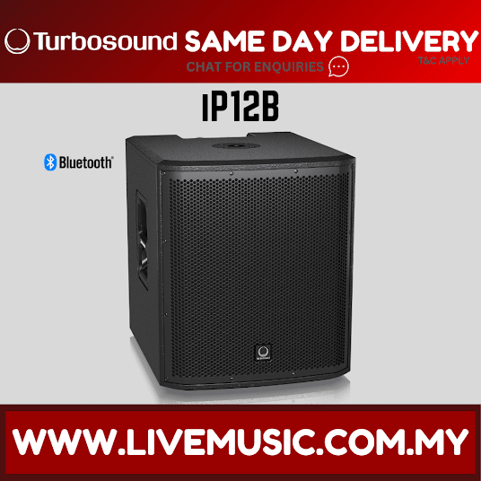 Turbosound iNSPIRE iP12B 12" Powered Subwoofer ( iP-12B / iP 12B )