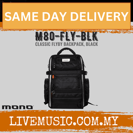 MONO Classic FlyBy Backpack - Black (M80-FLY-BLK)