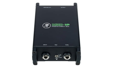 Mackie MDB-1P 1 Channel Passive Direct Box DI Box (MDB 1P/MDB1P)