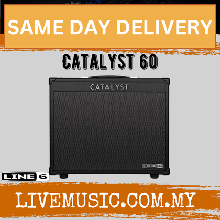 Line 6 Catalyst 60 60-watt 1 x 12-inch Combo Amplifier ( Catalyst60 / Catalyst-60 )