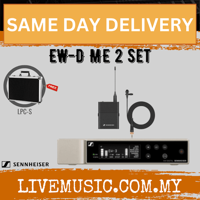 Sennheiser EW-D ME2 SET Digital Wireless Omni Lavalier Microphone System ( EWD ME2 SET )
