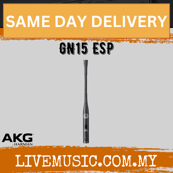 AKG GN15 ESP High-performance Modular Gooseneck Microphone, 15cm (GN-15ESP / GN 15ESP)