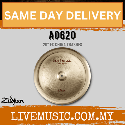 Zildjian 20" FX Oriental China Trash Cymbal (A0620)