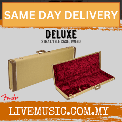Fender Deluxe Strat/Tele Case - Tweed