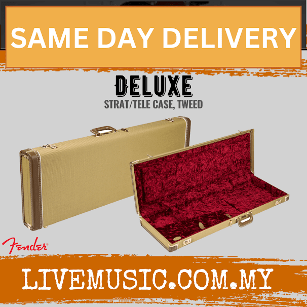 Fender Deluxe Strat/Tele Case - Tweed
