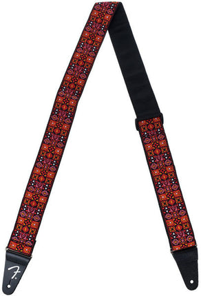 Fender Festival 2 inch Woven Guitar Strap - Red
