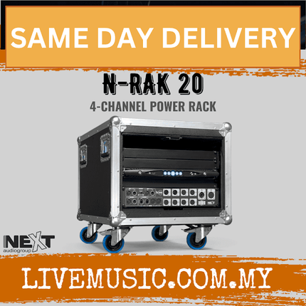 NEXT Audio N-RAK 20 4-Channel Power Rack ( N RAK 20 / NRAK20 )