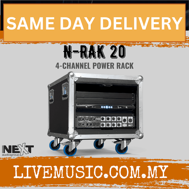 NEXT Audio N-RAK 20 4-Channel Power Rack ( N RAK 20 / NRAK20 )