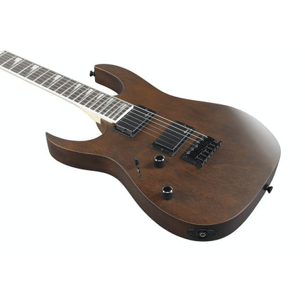 Ibanez GIO GRG121DXL Solid Body Jatoba Fretboard Electric Guitar - Walnut Flat (GRG-121DXL/GRG121DXL-WNF)
