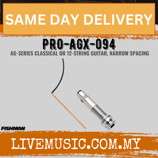 Fishman PRO AGX 094 Classical or 12-String Guitar Pickup, Narrow Spacing (PRO-AGX-094/PROAGX094)