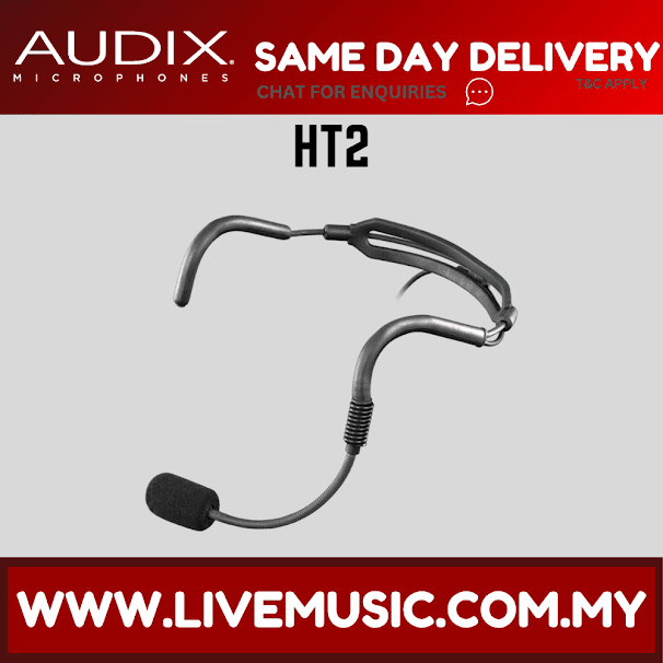 Audix HT2 Headset Vocal Condenser Microphone ( HT 2 / HT-2 )