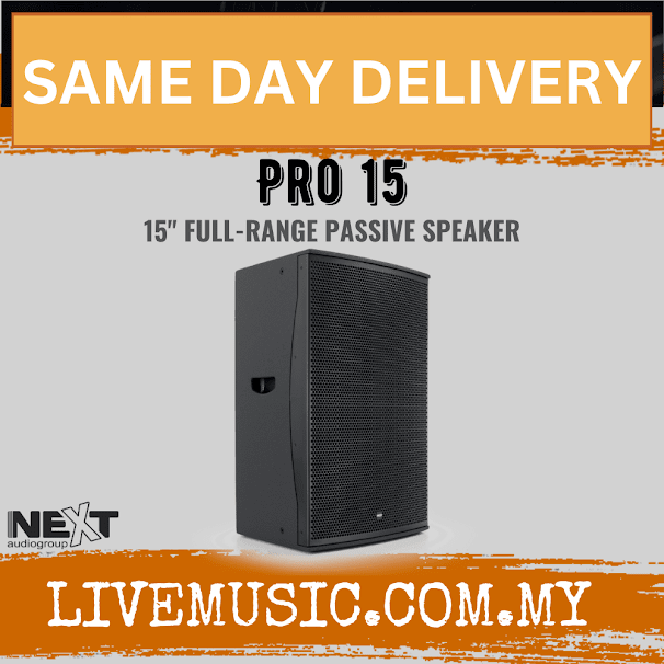 Next Audio Pro15 15" Passive Full-range Speaker ( Pro-15 / Pro 15 )
