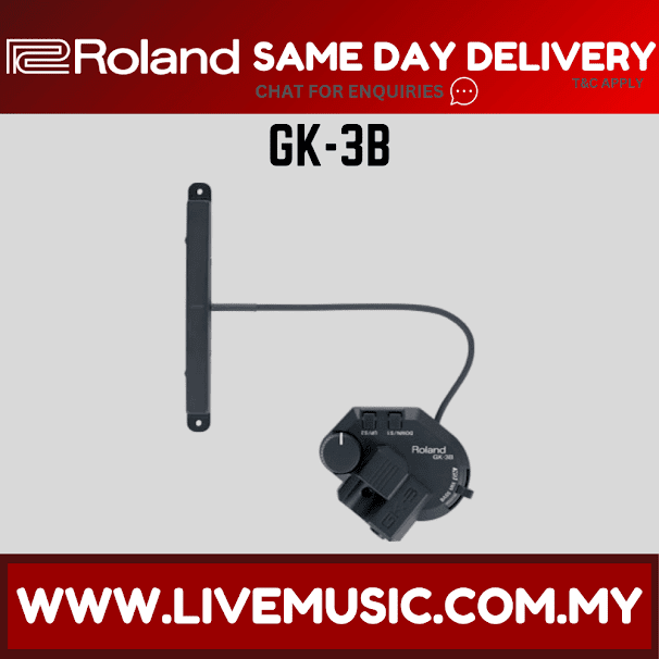 Roland GK-3B - Divided Guitar Pickup for Bass (GK3B/GK3/GK-3)