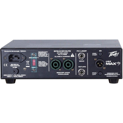 Peavey MiniMax 500-Watt Lightweight Bass Head (Mini Max/Mini-Max)