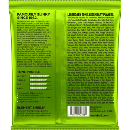 Ernie Ball 2836 Bass Strings Regular Slinky Round Wound 5-String (45-130/EB2836)
