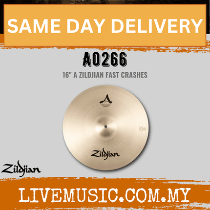 Zildjian 16" A Series Zildjian Fast Crash Cymbal (A0266)