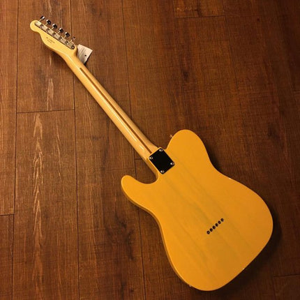 Fender Japan Heritage 50s Telecaster Electric Guitar, Maple Fretboard - Butterscotch Blonde
