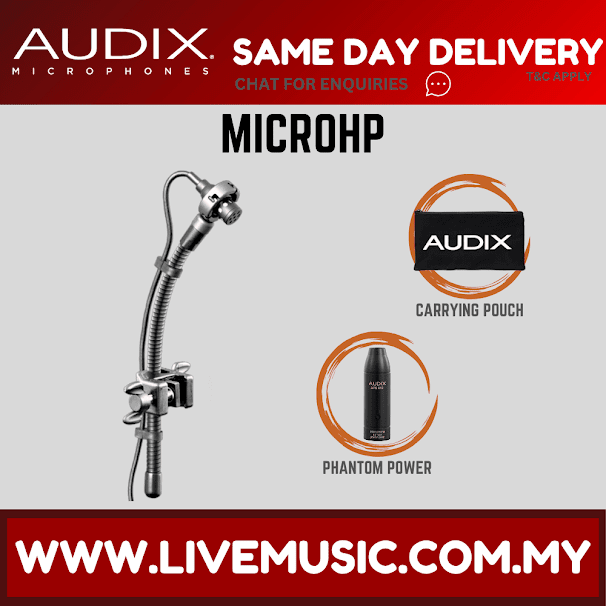Audix MicroHP MINIATURE CONDENSER LUG-MOUNTED MICROPHONE ( Micro-HP / Micro HP )