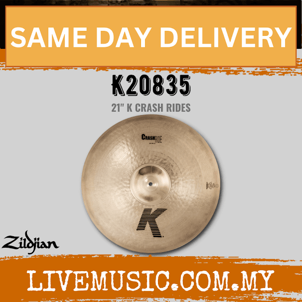 Zildjian 21" K Series Zildjian Crash Ride Cymbal (K20835)