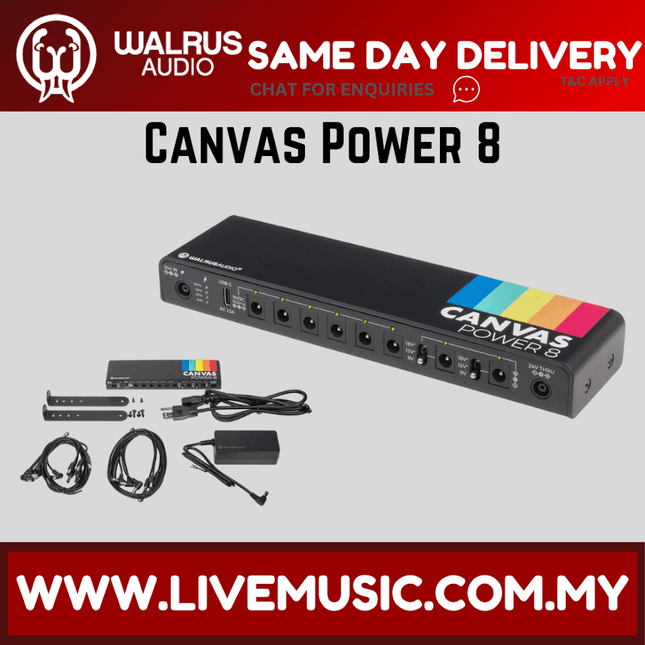 Walrus Audio Canvas 8 Pedal Power Supply
