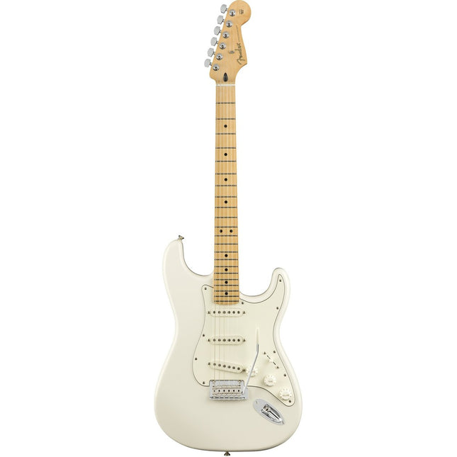 Fender Artist Jeff Beck Stratocaster Guitar, RW FB, Olympic White, w/Case