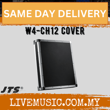 JTS W4-CH12 COVER Transport Case Cover with Integrated Charging Station for R-4 Wireless Conference System
