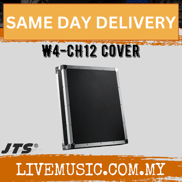 JTS W4-CH12 COVER Transport Case Cover with Integrated Charging Station for R-4 Wireless Conference System