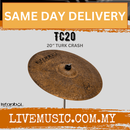 Istanbul Agop TC20 20" Turk Crash Cymbal (TC 20 / TC-20)