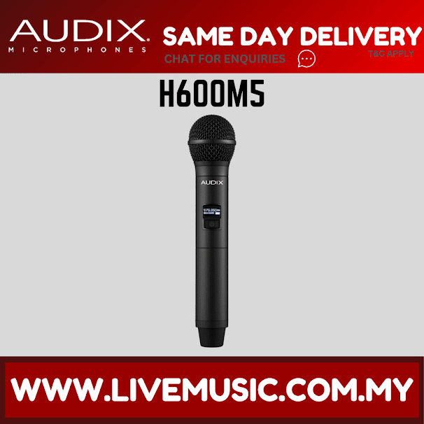 Audix H60 OM5 Wireless Microphone Handheld Transmitter (H60-OM5 / H60OM5)