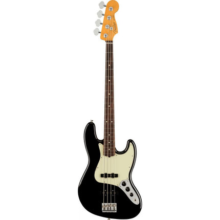 Fender American Professional II Jazz Bass Electric Guitar, Rosewood Fretboard - Black