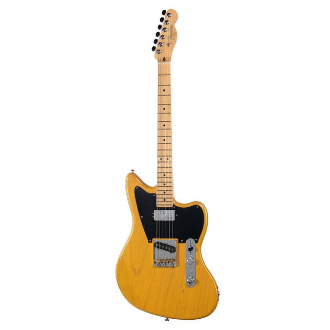 Fender Japan Limited Offset Telecaster Electric Guitar, Maple Fretboard with FREE Gig Bag - Butterscotch Blonde