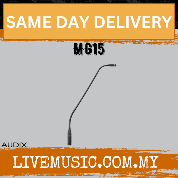 Audix MG15 Gooseneck Microphone (MG-15/MG 15)