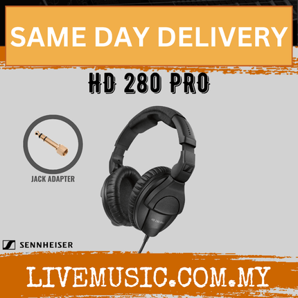 Sennheiser HD 280 Pro Closed-back Studio and Live Monitoring Headphones ( HD280 Pro / HD-280 Pro )